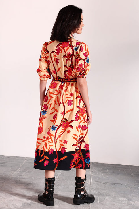 BOTANICAL VINES REMI DRESS