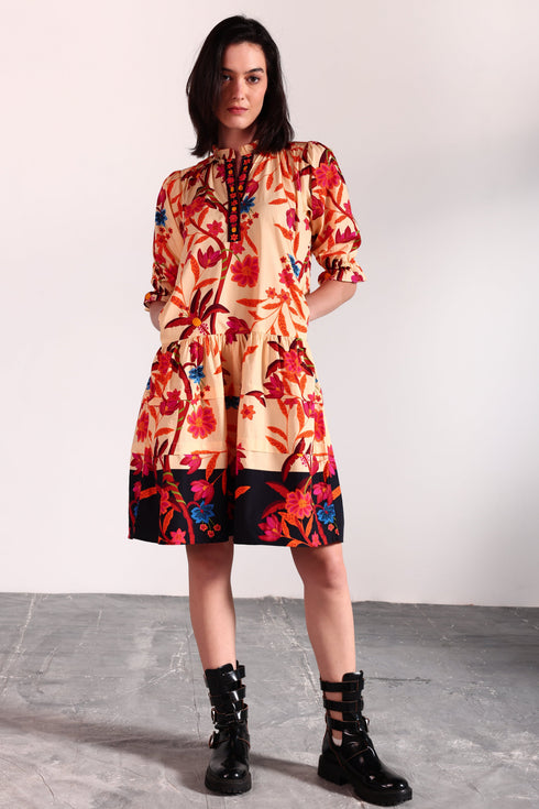 BOTANICAL VINES SASHA DRESS