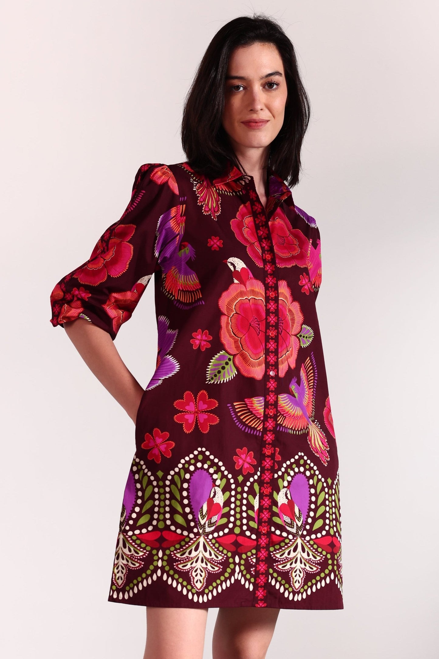 MAJESTIC WINGS AVA DRESS