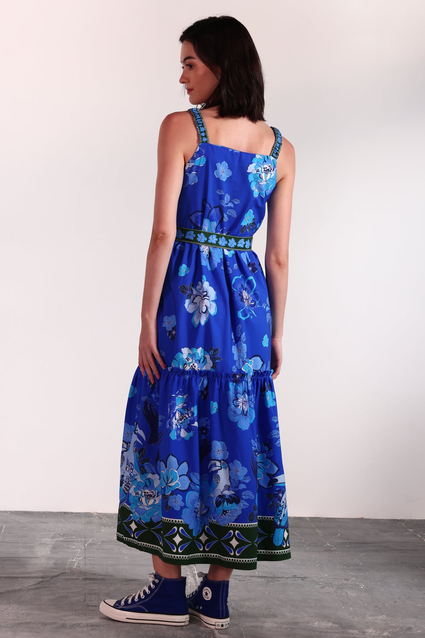 SAPPHIRE FLORALS ANDI DRESS
