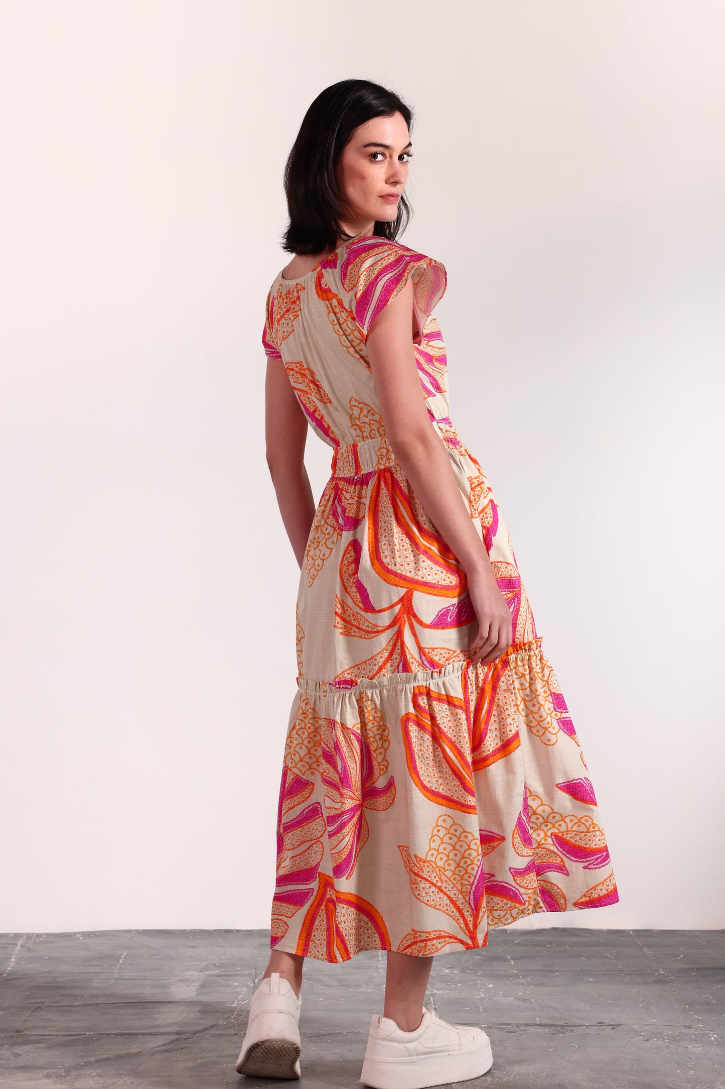 OUTLINE PALMS ARIA DRESS