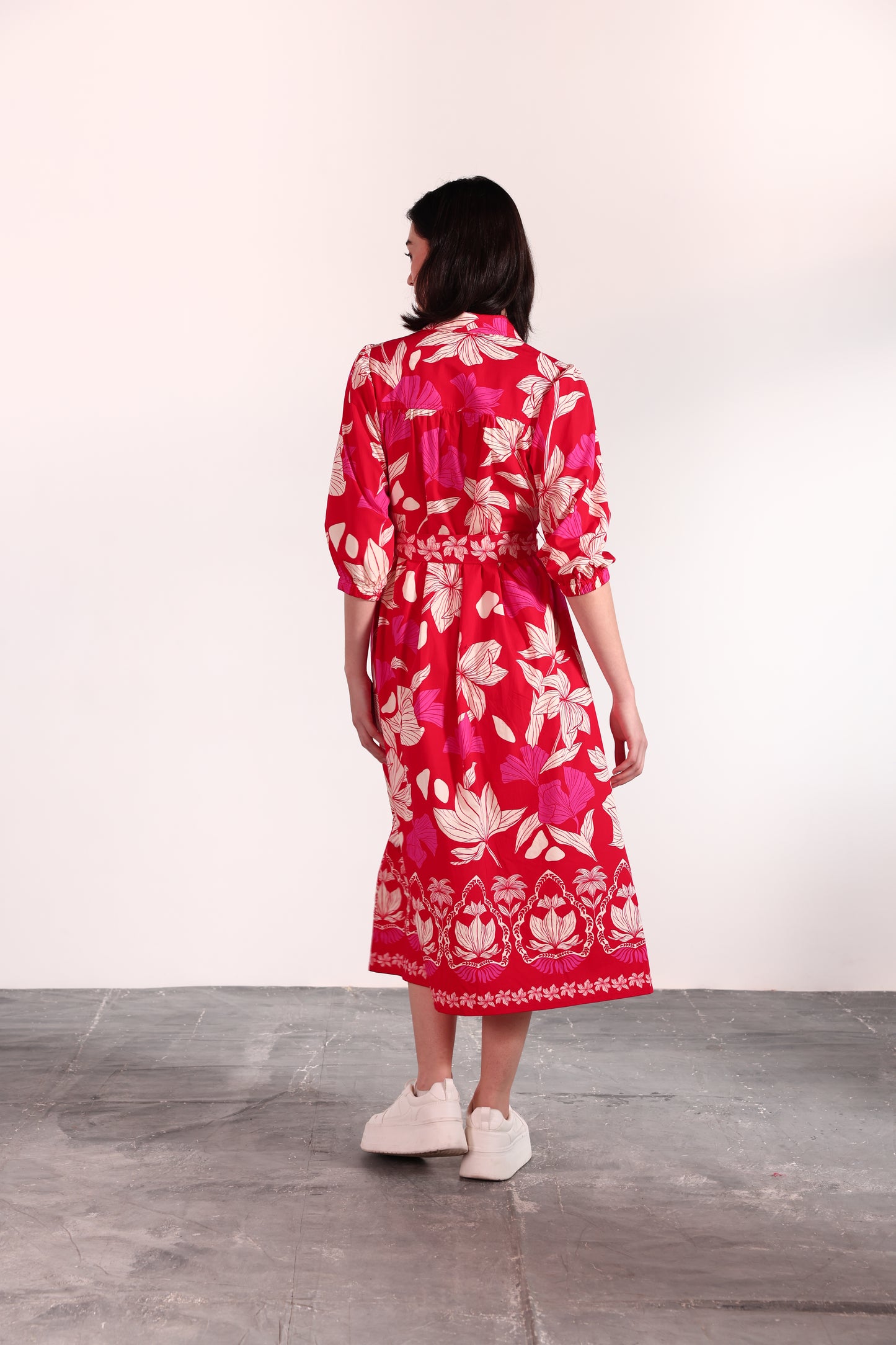 CHILLI FLORALS REMI DRESS