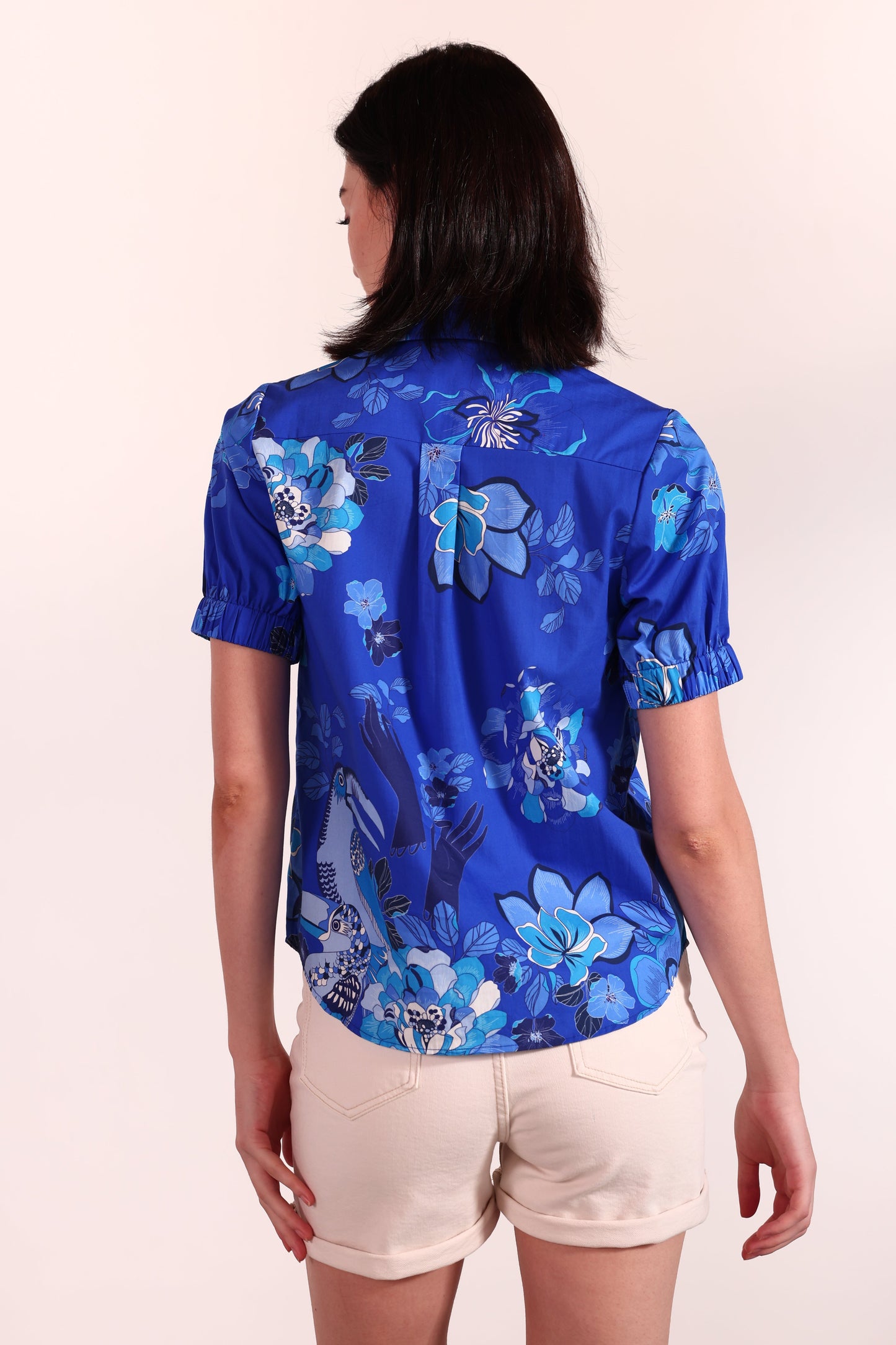 SAPPHIRE FLORALS NICO TOP