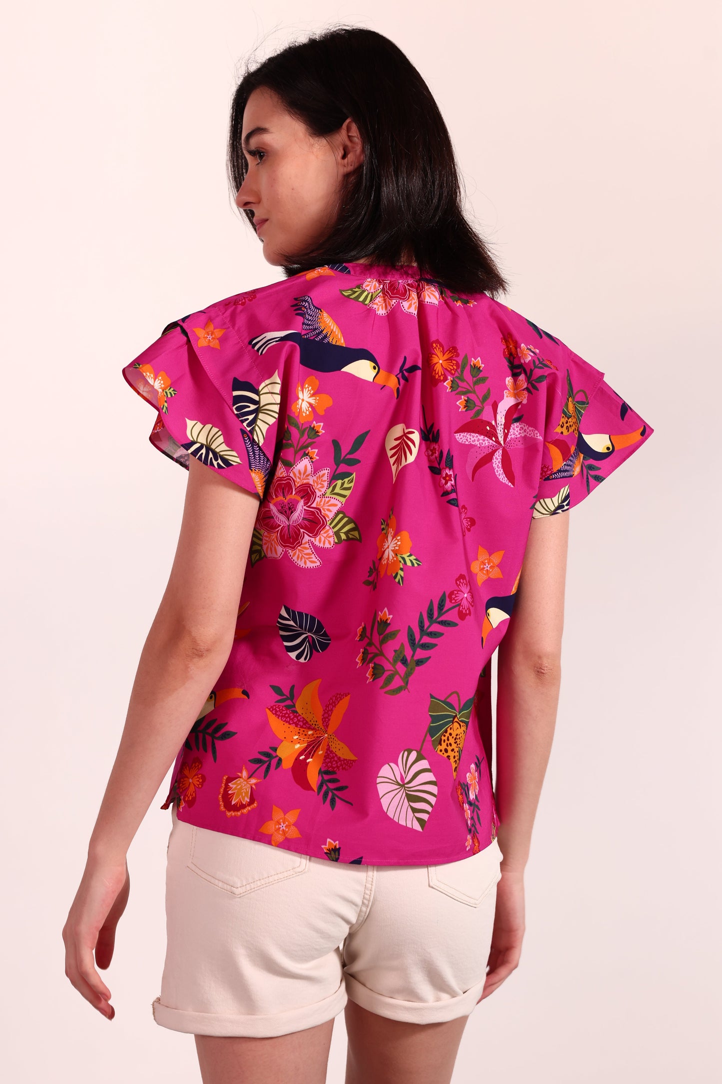 RASPBERRY BLOOM JOY TOP