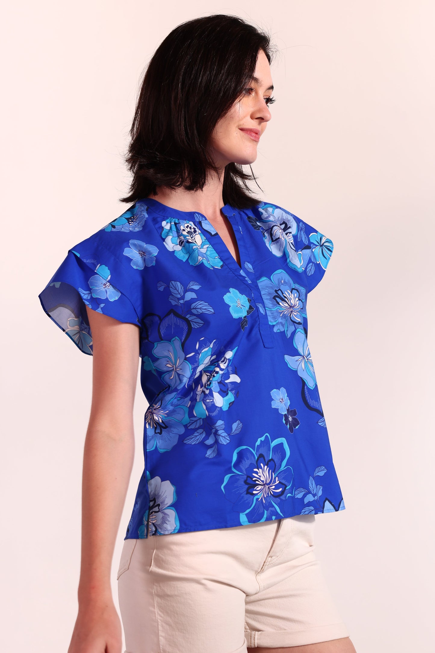 SAPPHIRE FLORALS JOY TOP