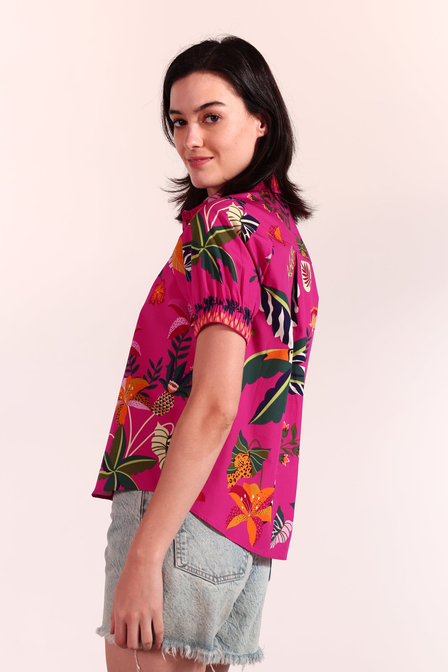 RASPBERRY BLOOM NICO TOP