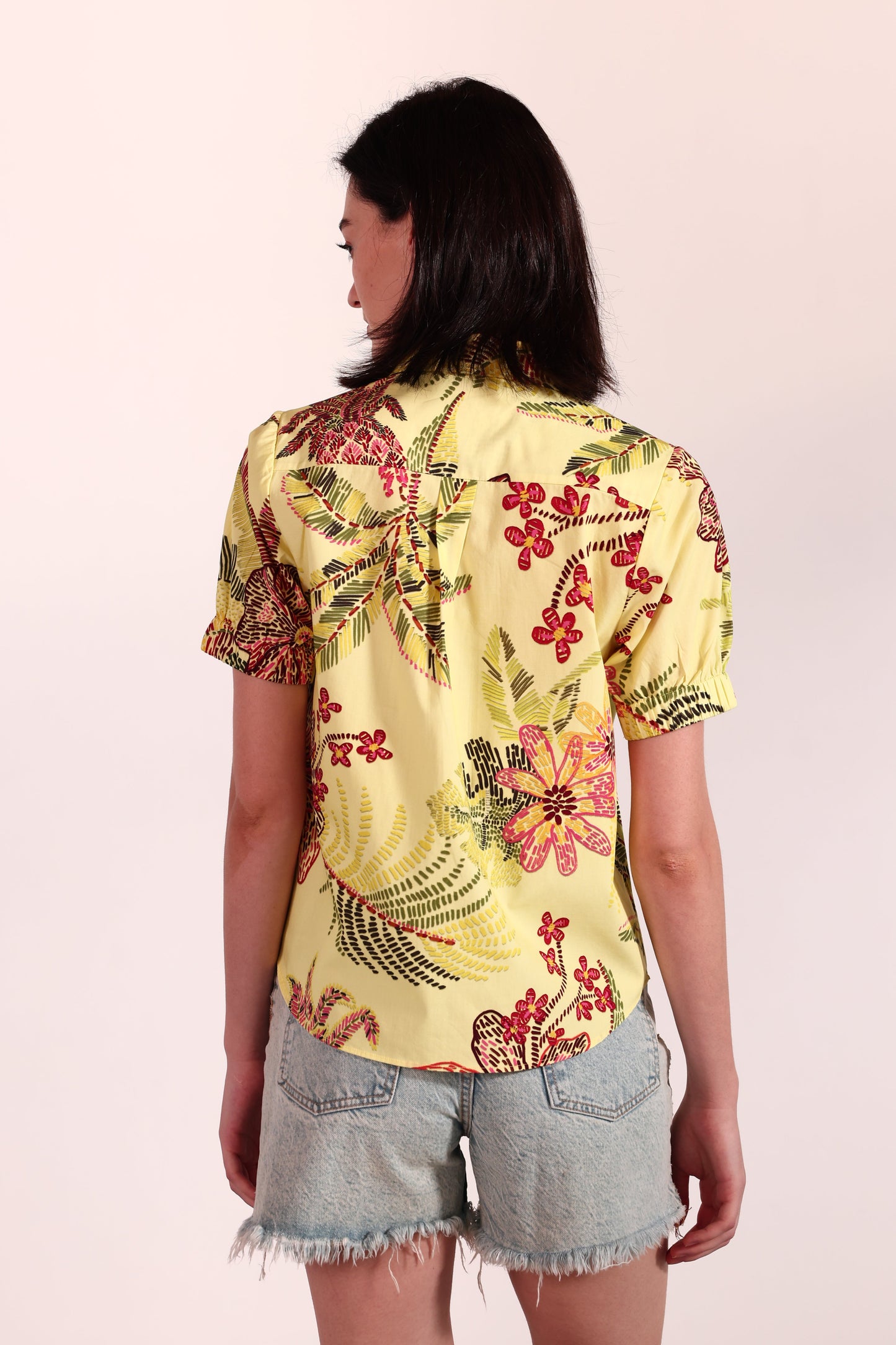 SPECKLED GARDEN NICO TOP