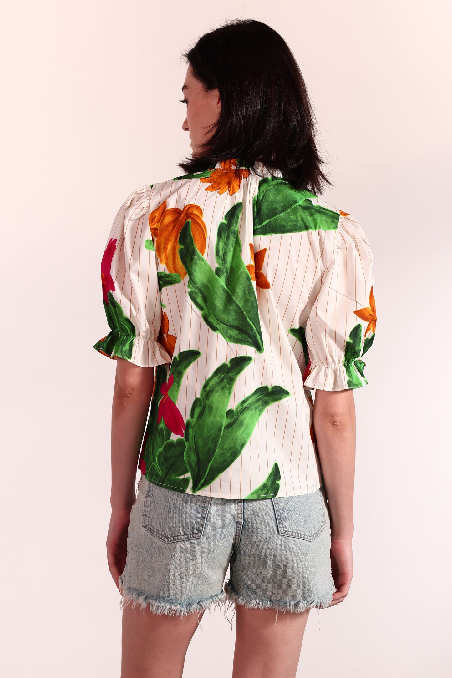 STRIPED BANANAS AMY TOP