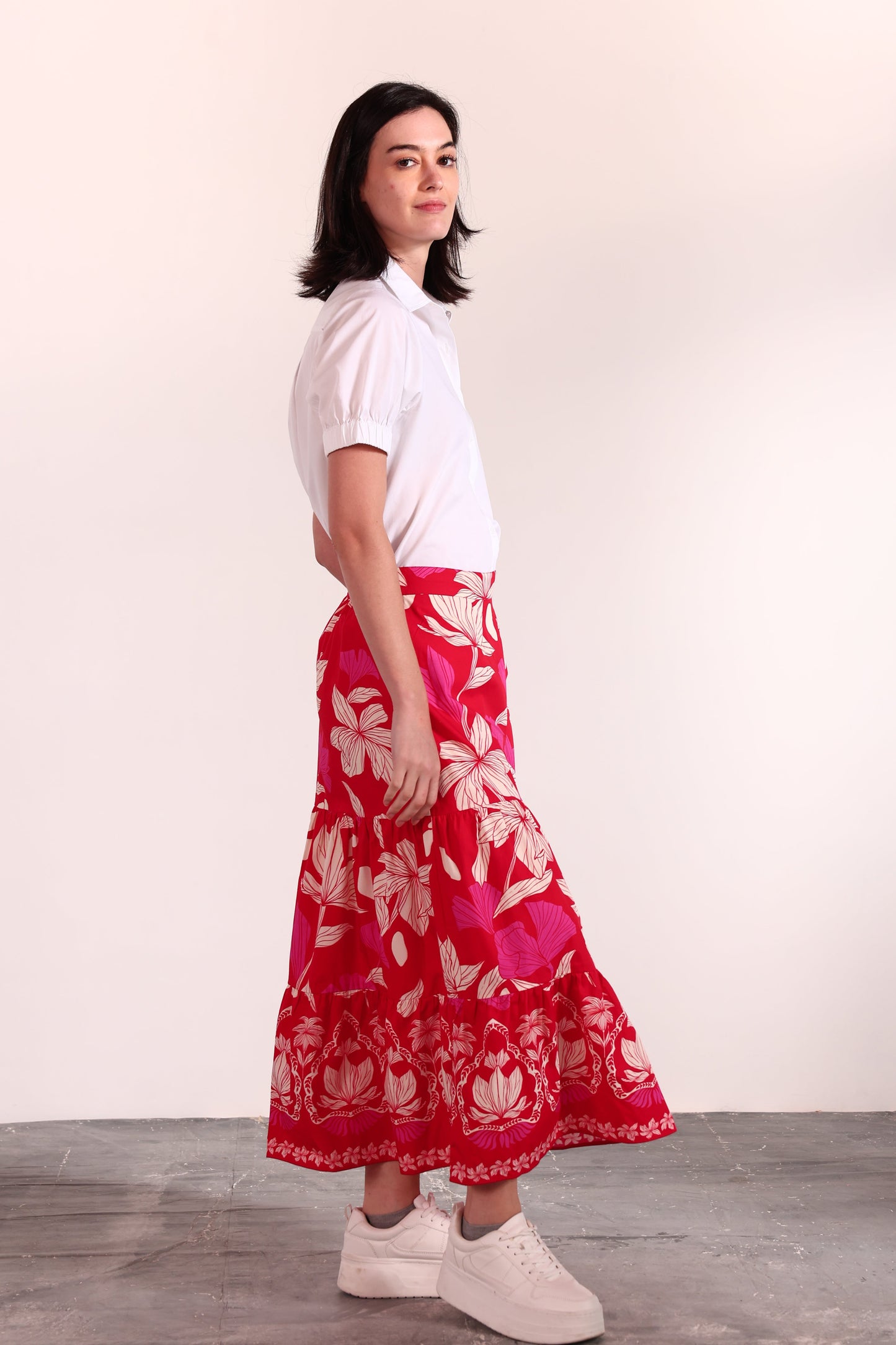 CHILLI FLORALS ADA SKIRT