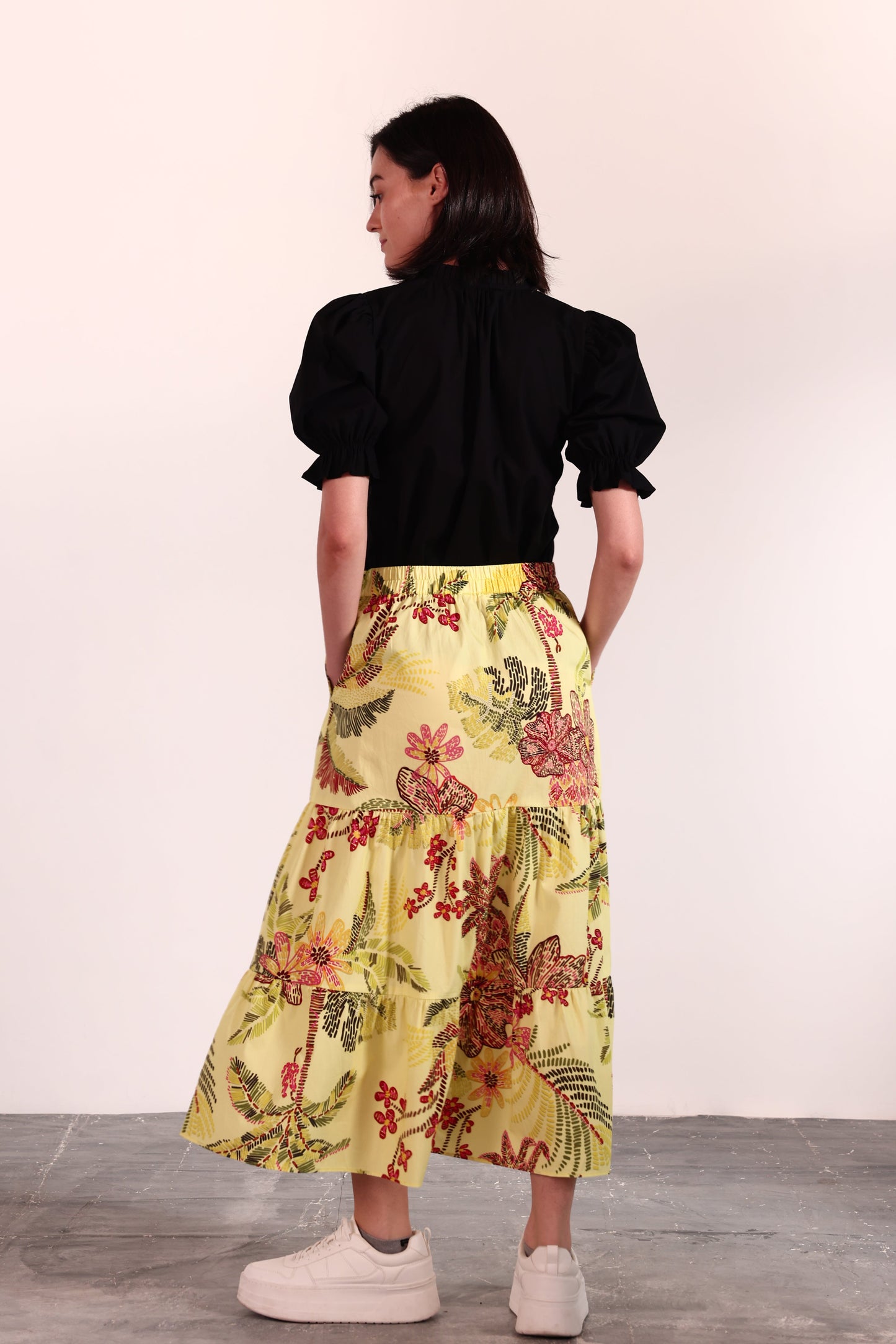 SPECKLED GARDEN ADA SKIRT