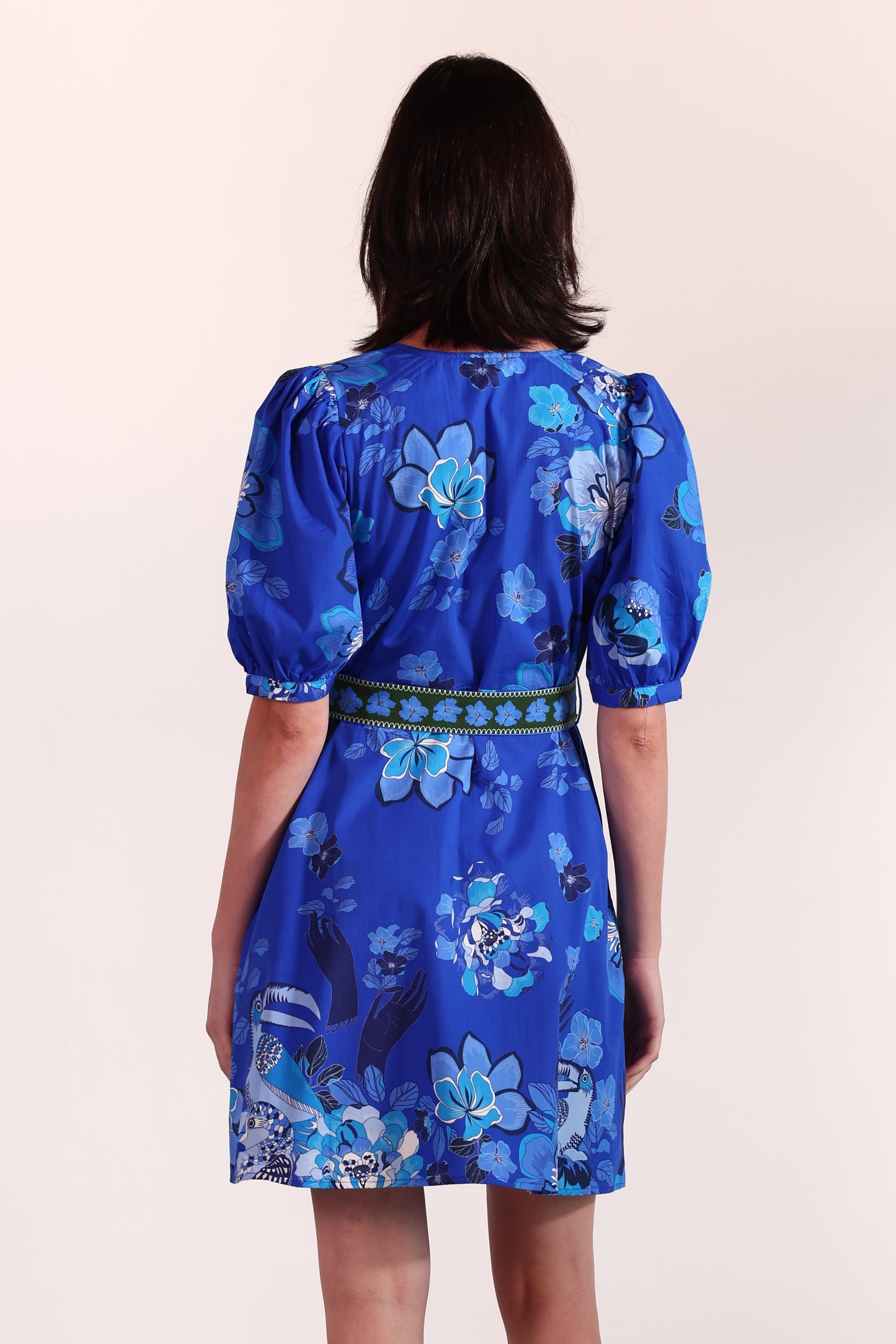 SAPPHIRE FLORALS SKYLA DRESS
