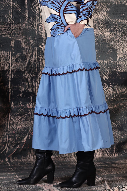 AZURE ELLA SKIRT