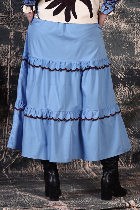 AZURE ELLA SKIRT