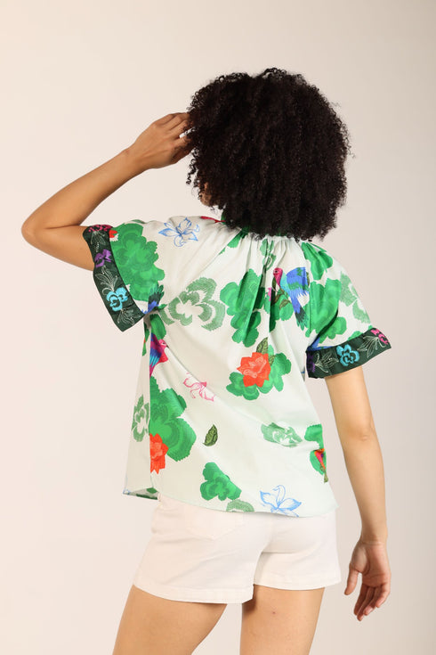 FOREST FLUTTER NOEL TOP
