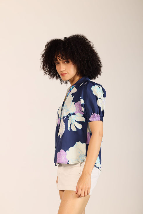 INK FLORALS KATE TOP