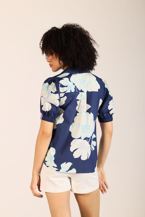 INK FLORALS KATE TOP