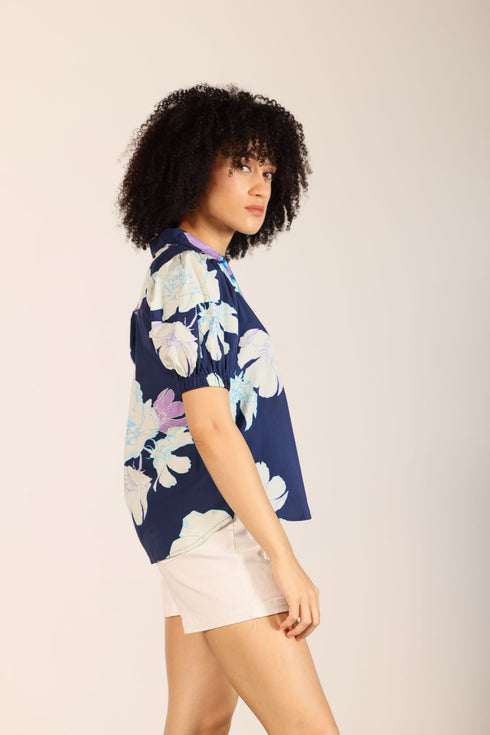 INK FLORALS KATE TOP