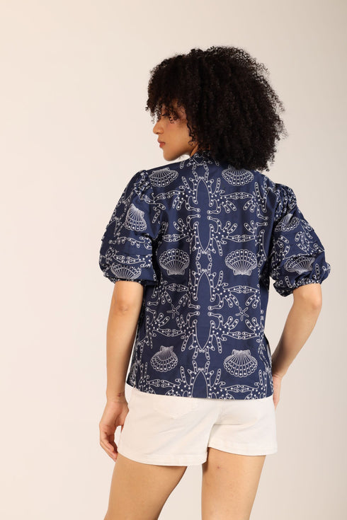 NAVY MIA TOP