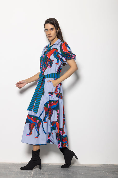 CHEETAH MIRAGE DELLA DRESS