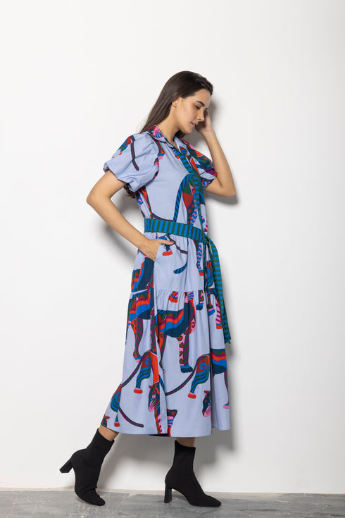 CHEETAH MIRAGE DELLA DRESS