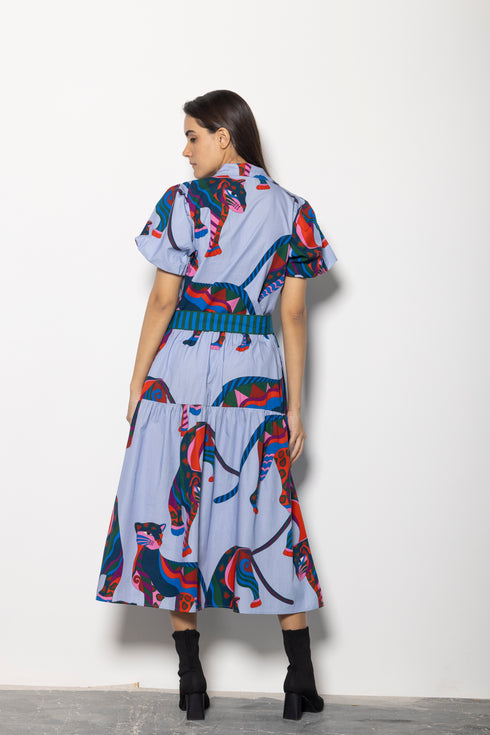 CHEETAH MIRAGE DELLA DRESS