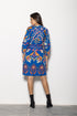 COBALT IKAT GIA DRESS