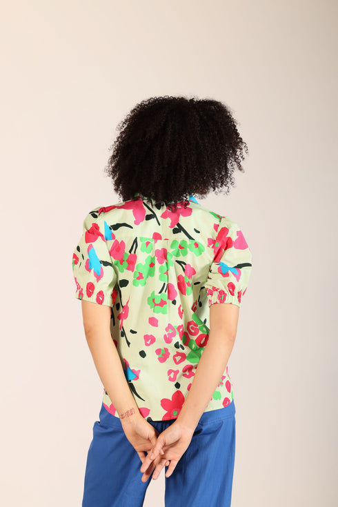 PINK TROPICS KATE TOP
