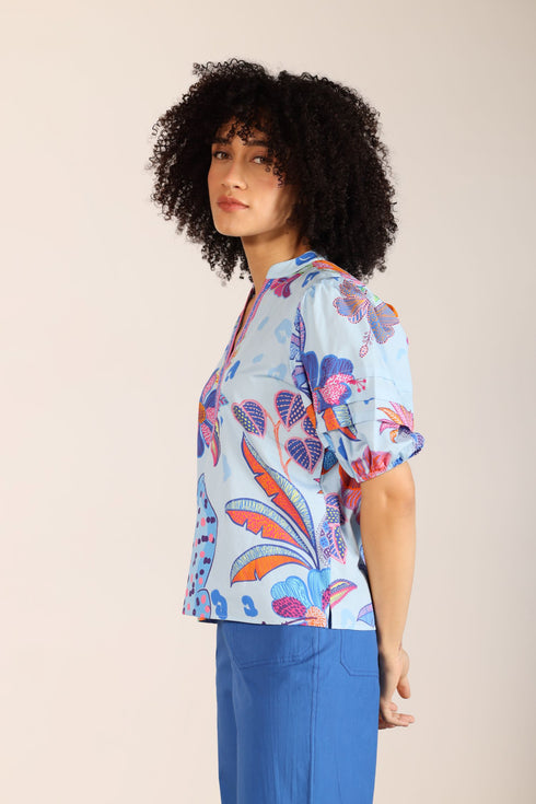 AZURE SAFARI RAYA TOP