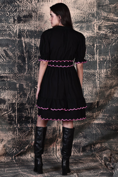 BLACK ATHENA DRESS