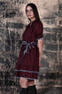 CHOCOLATE ATHENA DRESS