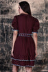 CHOCOLATE ATHENA DRESS
