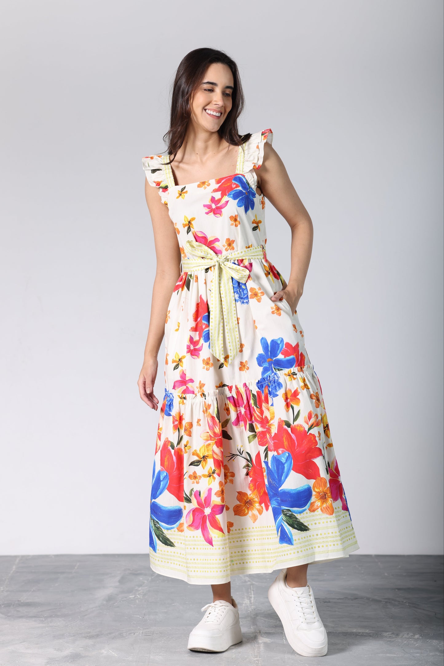 VIBRANT SUMMER ELSIE DRESS