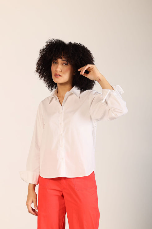 WHITE GEORGE SHIRT