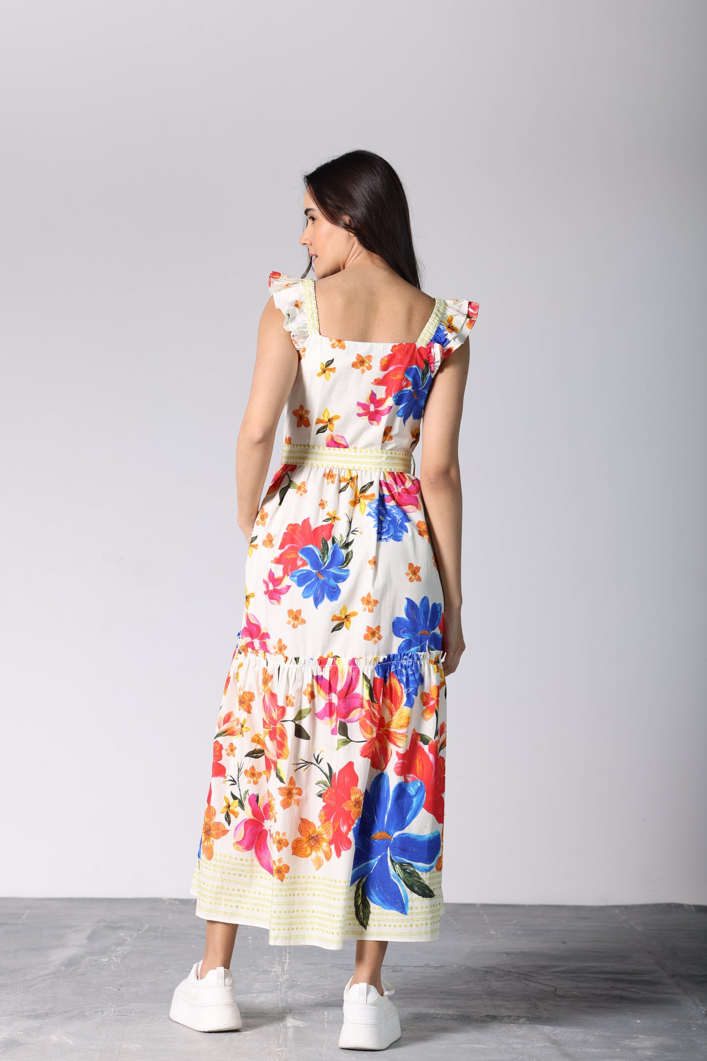 VIBRANT SUMMER ELSIE DRESS