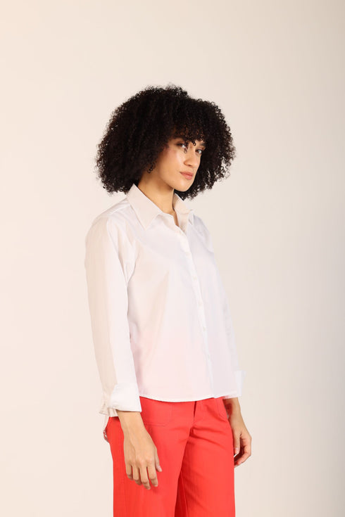 WHITE GEORGE SHIRT