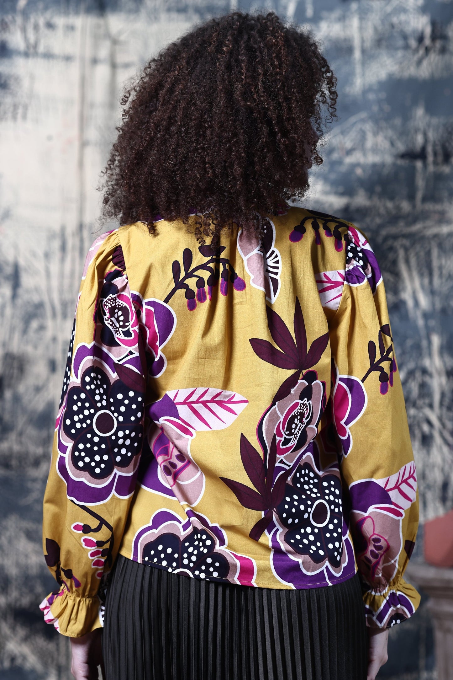 GOLDEN BLOOM ASHLEY TOP