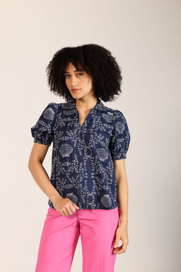 NAVY KIM TOP