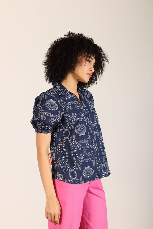 NAVY KIM TOP