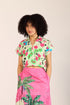 PINK TROPICS ZIA TOP