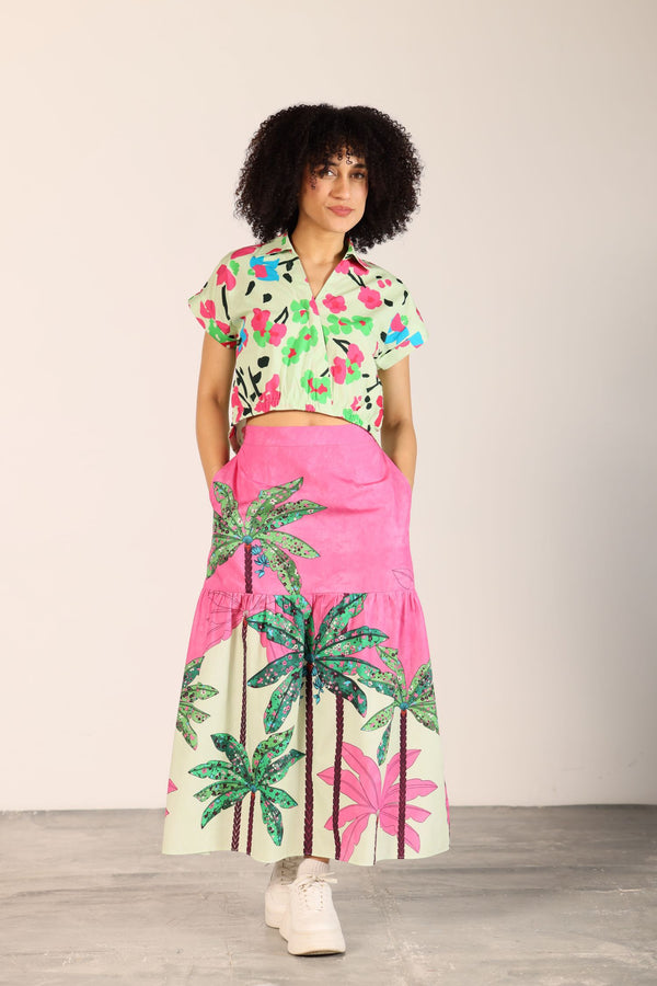PINK TROPICS ADA SKIRT