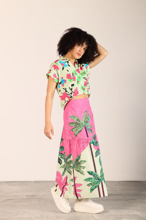 PINK TROPICS ADA SKIRT