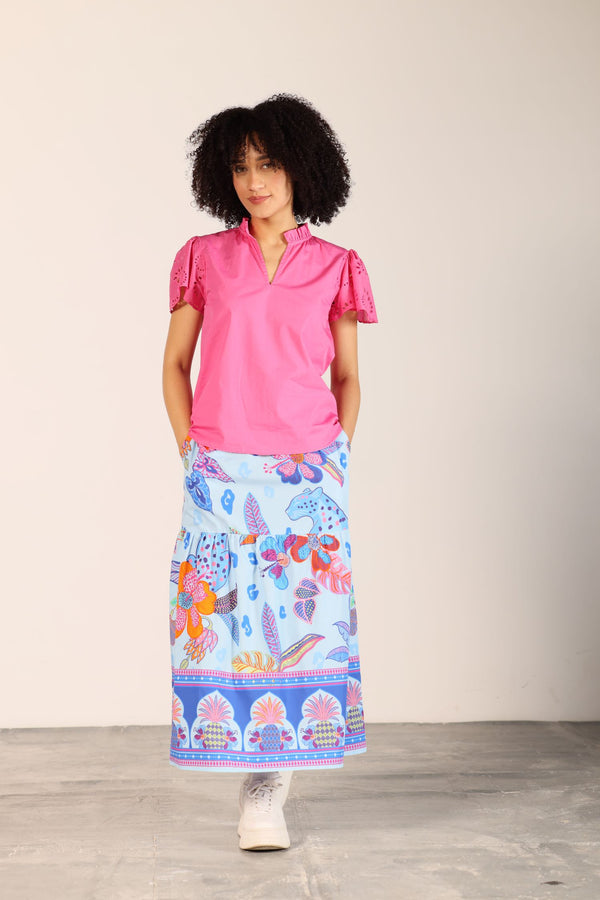 AZURE SAFARI ADA SKIRT