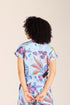 AZURE SAFARI ZIA TOP