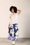 INK FLORALS ADA SKIRT