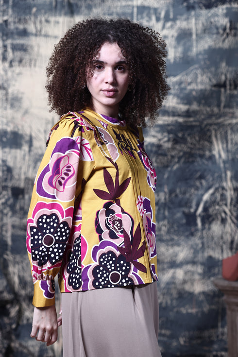 GOLDEN BLOOM MILA TOP