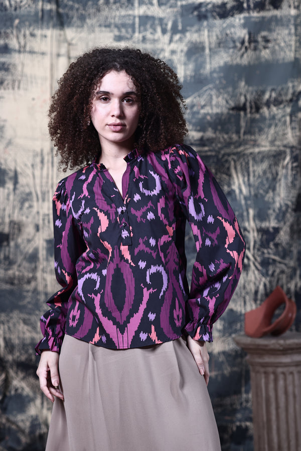ARABIAN IKAT ASHLEY TOP
