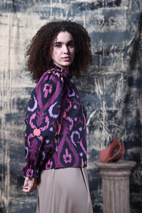 ARABIAN IKAT ASHLEY TOP
