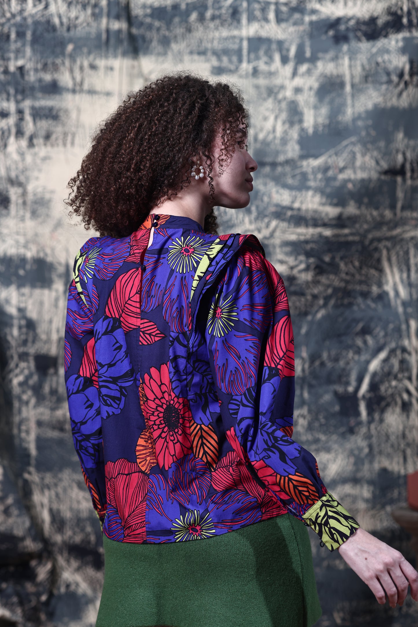 MIDNIGHT GARDEN MILA TOP