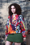 SCARLET FOLIAGE ASHLEY TOP