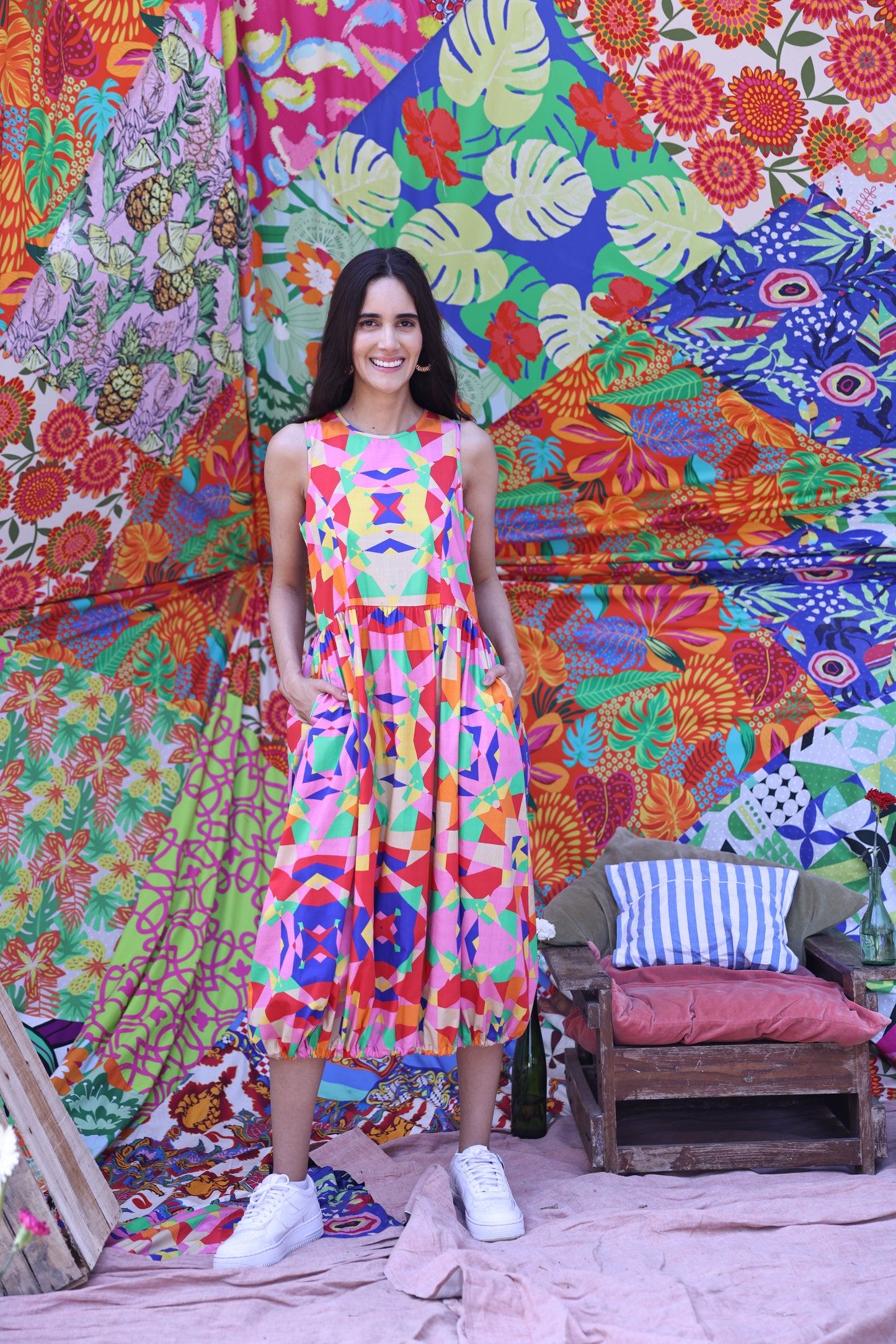 KALEIDOSCOPE ZURI Dress